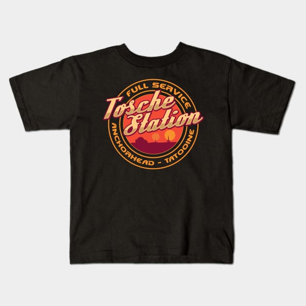 Tosche Station Kids T-Shirt by Sachpica